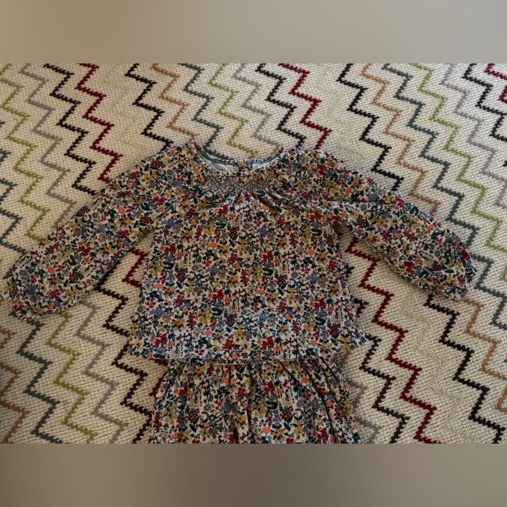 Mini Boden Floral Matching Set